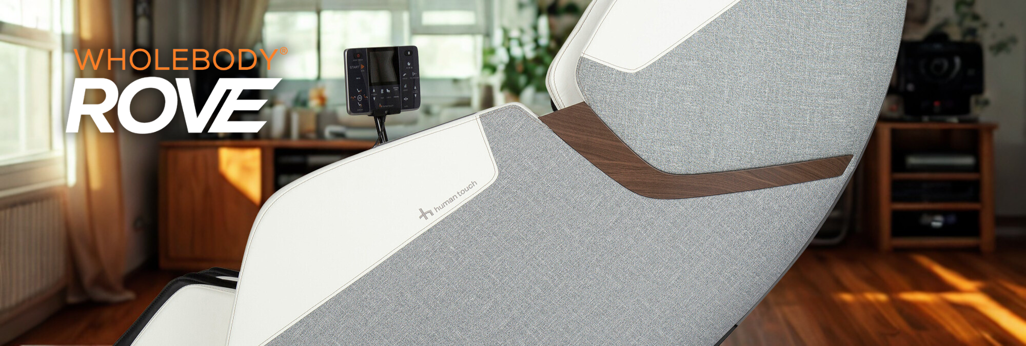 WholeBody ROVE Massage chair in living room