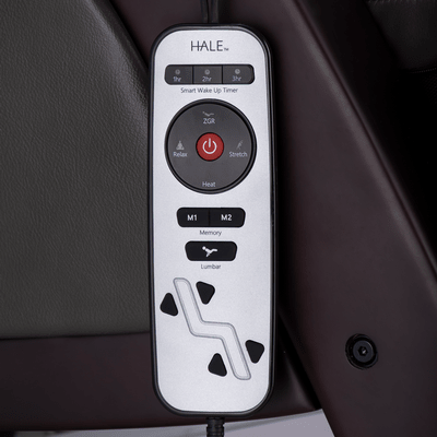 Close up of Hale ZG Chair Remote