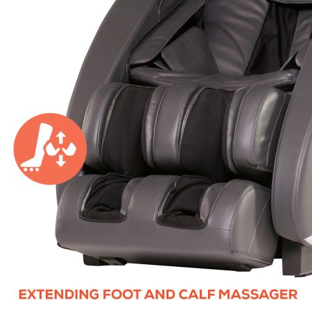 Extending Foot and Calf Massager on the Novo XT