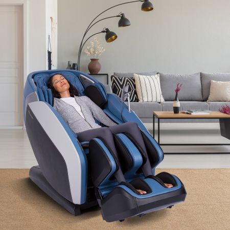 Woman in  Sky Certus massage chair