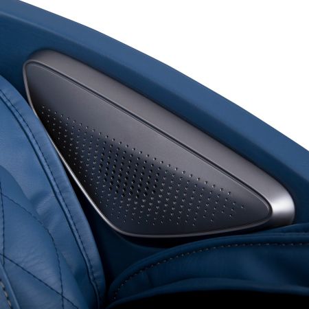 Certus massage chair in Sky, close up of speakers