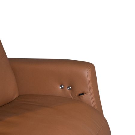 Circa ZG Chair - Close up of one-touch buttons to control recline and incline functionality