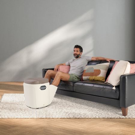 Reveal Ottoman Massager - With Model