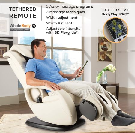 WholeBody® 7.1 Massage Chair features
