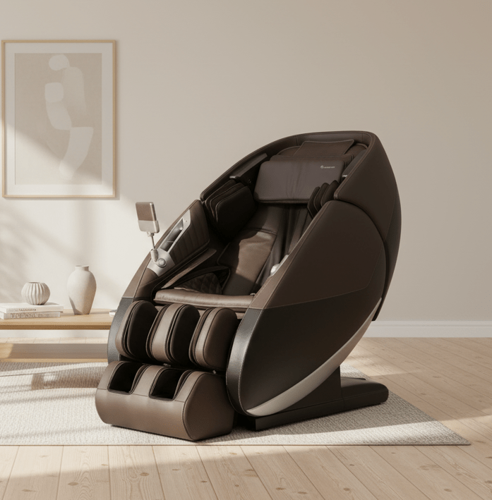 Human Touch Super Novo 3.0 Massage Chair in Espresso.