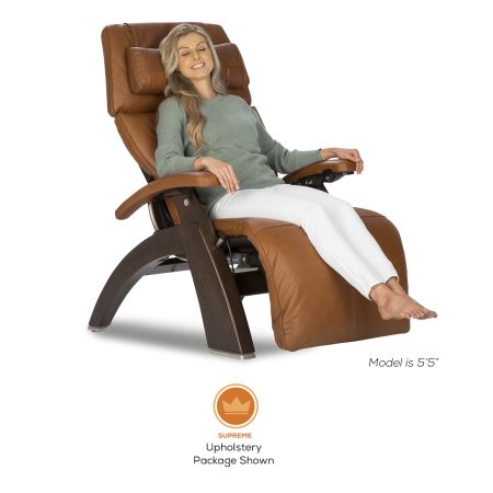 Perfect Chair PC-600 in Supreme Upholstery Package with Woman in Chair