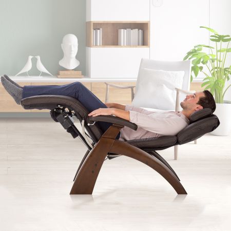 Perfect Chair PC-350 - male model in zero gravity position in chair, in a room setting