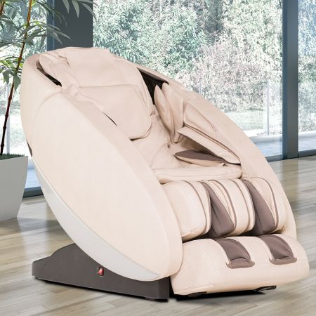Novo XT2 Massage Chair in Cream - In a room