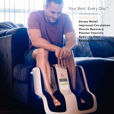 Reflex SOL Foot and Calf Massager for Stress Relief, Plantar Fasciitis, Pain, and more