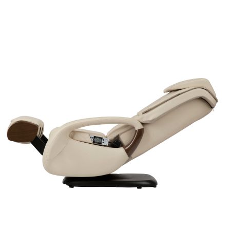WholeBody® 8.0 Massage Chair in Bone - ottoman facing up