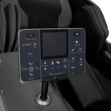 WholeBody® ROVE Massage Chair in Slate - Close Up of Tablet