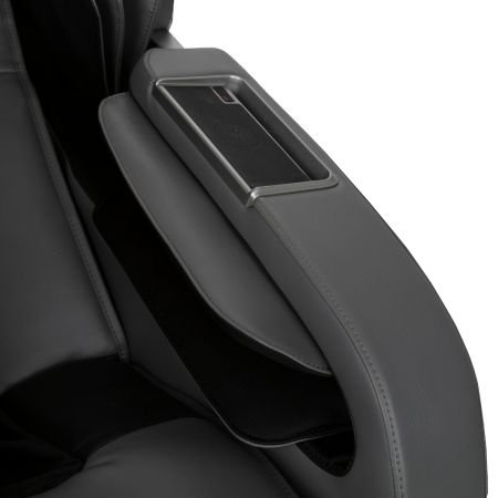 WholeBody® ROVE Massage Chair in Slate - Close Up of Armrest