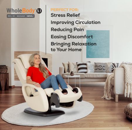 WholeBody® 5.1 Massage Chair health and wellness benefits